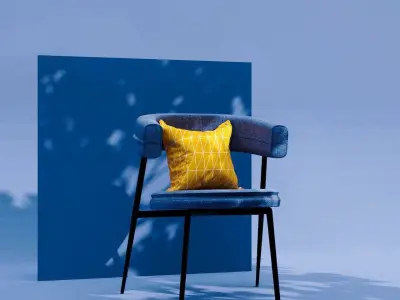 Zanotta Nena Chair Visual Free 3D model