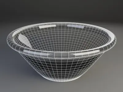 Bowls Collection cup Free low-poly 3D model