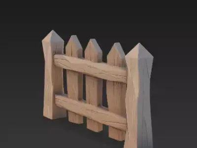 Low Poly Medieval Village Pack 01 Stylized Game Ready 3D Models Low-poly 3D model