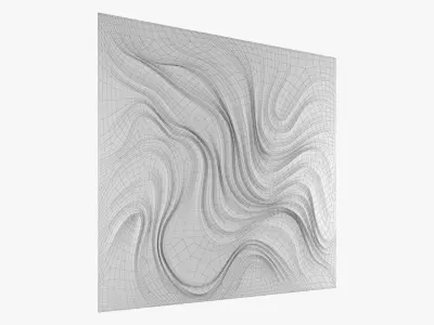 wave wall 39 3D model