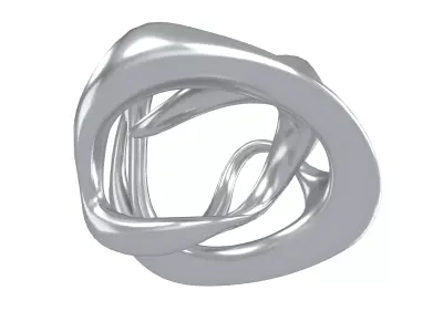 Abstract Shape v23 003 Low-poly 3D model