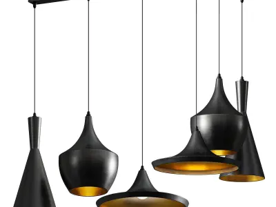 NORDIC LOFT MODERN STYLE PENDANT LIGHTS LAMP 3D model