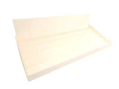 Product Display Stand Cardboard v3 003 Low-poly 3D model