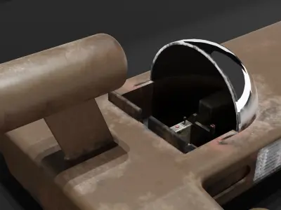 Landspeeder star wars spacecraft 3D model