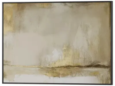 Set of 3 Abstract Paintings in Frames 3D model 55