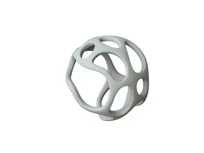 SciFi Cube Object No 33236 Low Poly Shape Texture