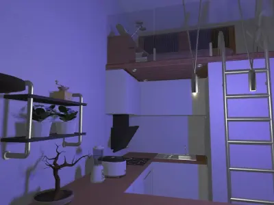 the batman house 3D model