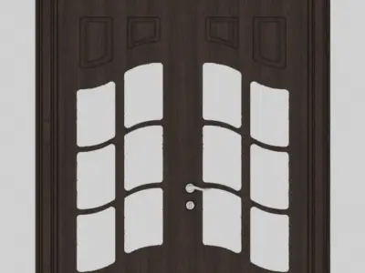 Classic door 3D print model purchase