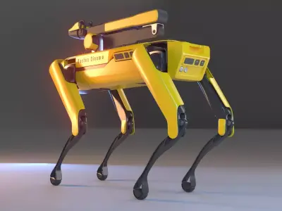 Spot Robot With Arm 3D model