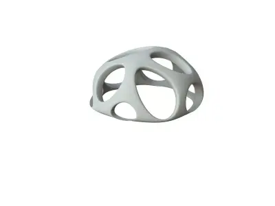 SciFi Cube Object No 47736 Low Poly Shape Low-poly 3D model