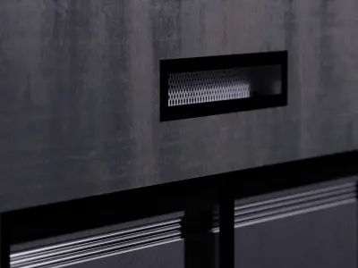 Space doorframe 3D model