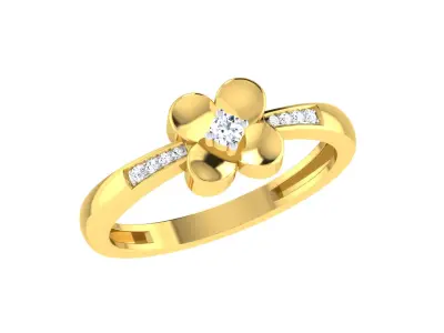 Women Ring  Render 3dm STL OBJ FBX Details 3D print model 89