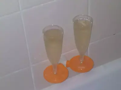 Bathtub Glass Holder 3D print model