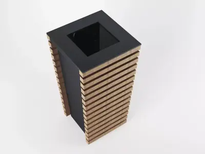 Trash Can 3D model 20