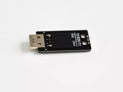 Compact USB Adapter model pack Low-poly 3D model