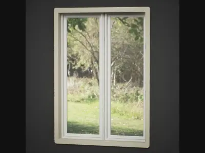 Window Single 3D model