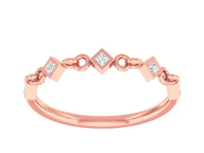 Women Ring 3D print model 118