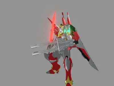 The Mecha Attacker 10 3D model