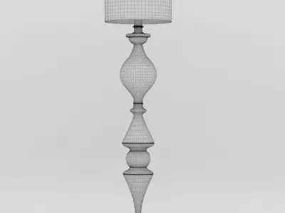 torchiere 1 floor lamp 3D model