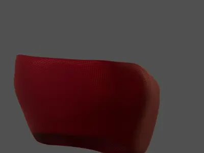 Gas mask helmet 3d model scifi Low-poly  Low-poly 3D model 207