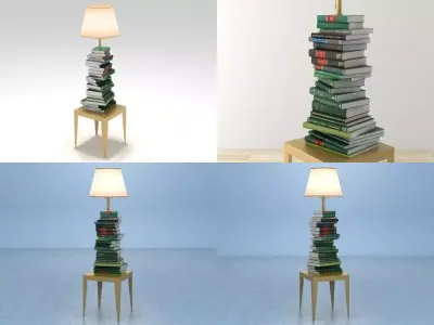 Book of Look 3D model