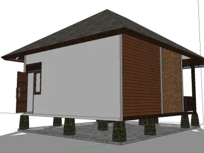 Creative Design-Holiday Cabin-062 3D model