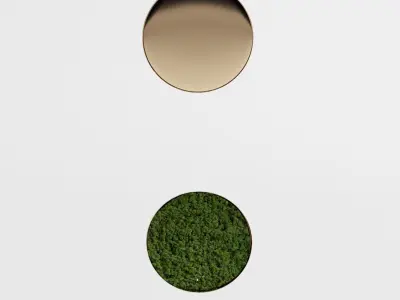 Wall lamp Lighting moss 3D model