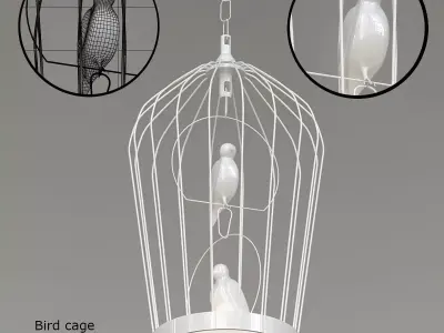Bell Marine Chandelier 3 3D model