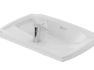  TOTO Guinevere Self-Rimming Lavatory 3D model