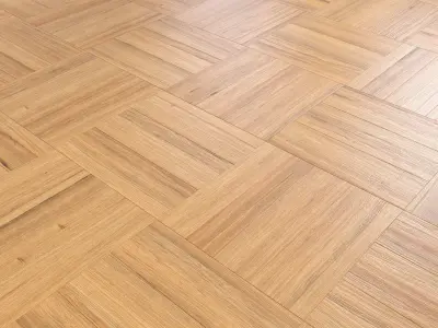 Parquet - Laminate - Wooden floor 3D model 8