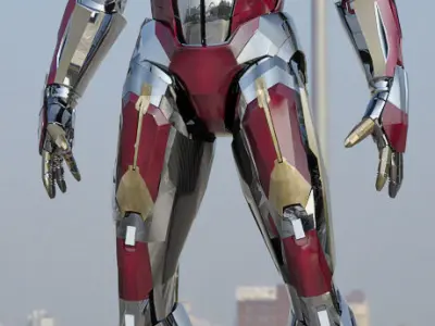 Iron Man MK-T78 Adamantium Armor 3D model