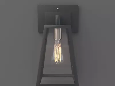 Edgar Wall Light 3D model