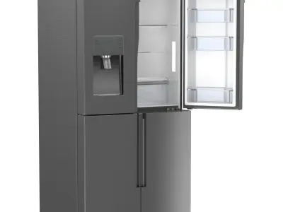 28 cu ft 4 Door Refrigerator 3D model