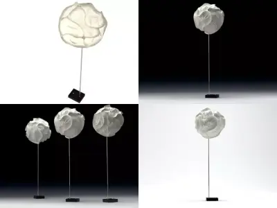 Cloud-10 four balls 3D model