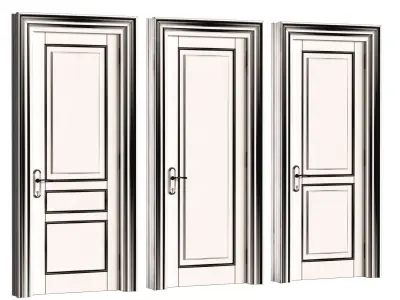 classice door set 324 3D model