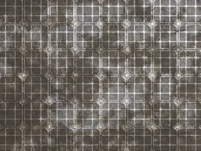 Dirt Sci-Fi Floor Transparent PBR Seamless Texture