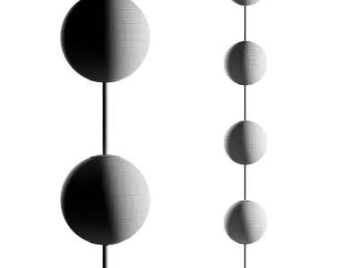 Westwing Walter Retro Floor Lamp 3D model