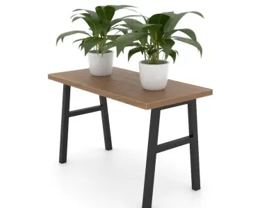 Loft Table 3D model