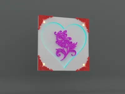 Modern Ceiling Design 3D model