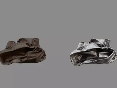 Crushed Keg 07 3D model