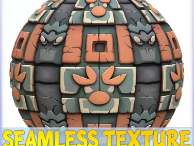 Stylized Wall Seamless Texture Texture 92
