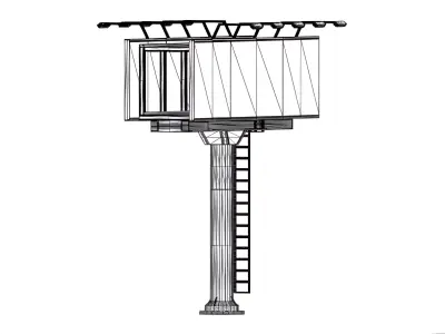 Billboard 3D model 5