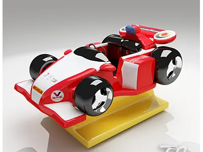 KIDDY RIDE F1 WORLD CHAMPION 3D model