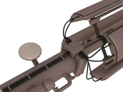 Communication Antenna 3D model