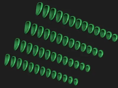 11 mm Signet ring Pack 3D print model