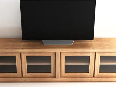 Restoration Hardware Media Console 3D model