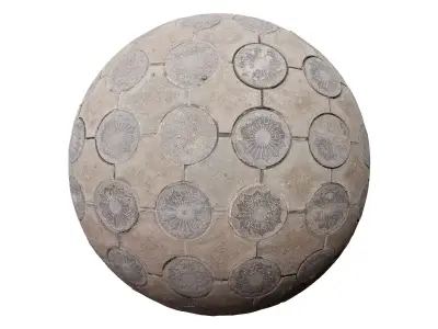 Old Pavement Tiles Texture