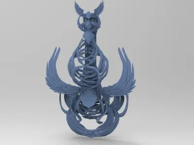 She Ra inspired Palace Tower pillar  3D model