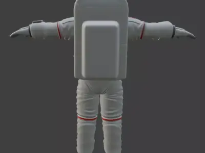 Astronaut Spacesuit 3D Model 3D model