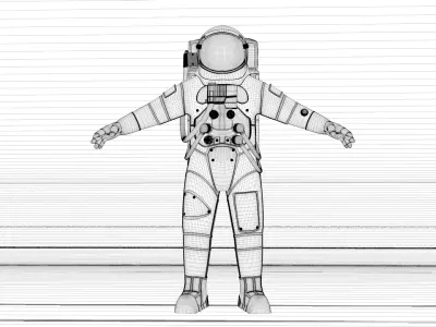 SPACE SUITE  3D model